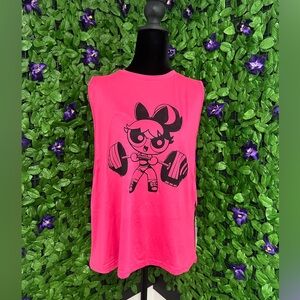 NEW Women’s Pink Tank Top – Powerpuff Girls Size XL